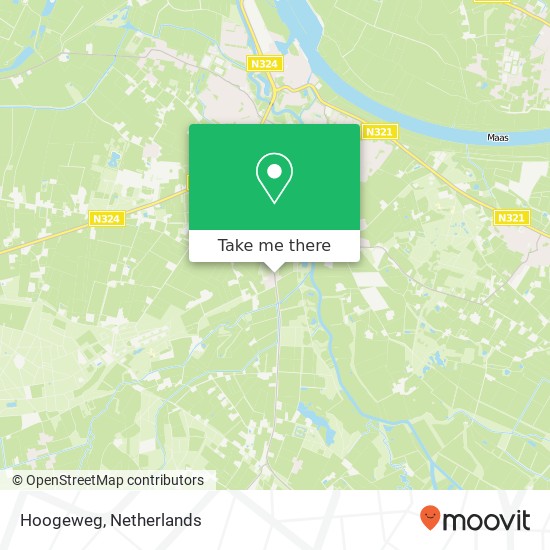 Hoogeweg Karte