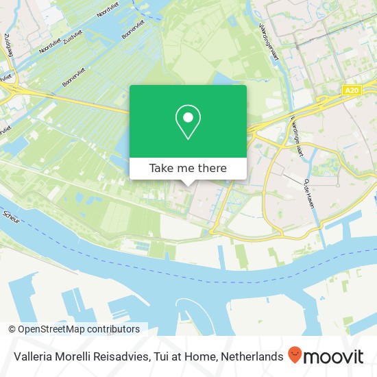 Valleria Morelli Reisadvies, Tui at Home map