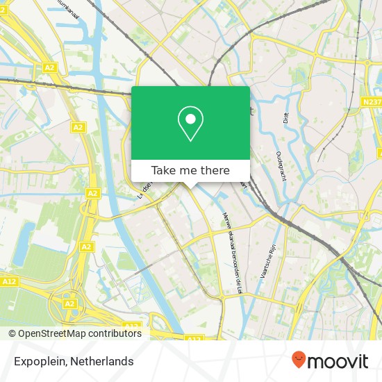 Expoplein map