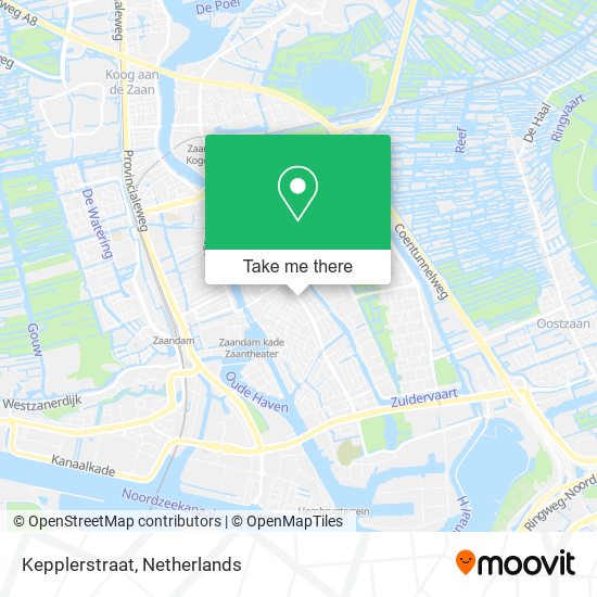 Kepplerstraat map