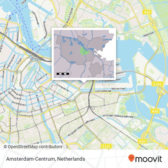 Amsterdam-Centrum map