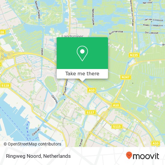 Ringweg Noord Karte