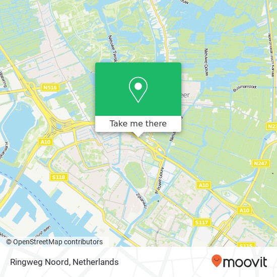 Ringweg Noord map