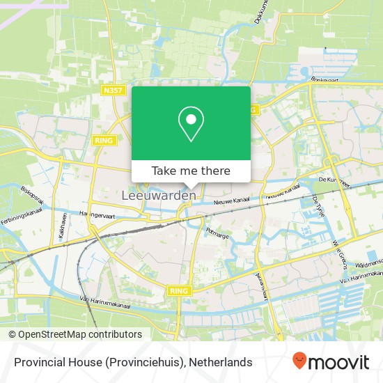 Provincial House (Provinciehuis) map