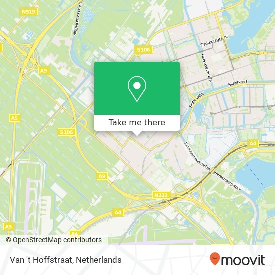 Van 't Hoffstraat map