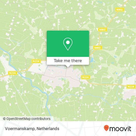 Voermanskamp map