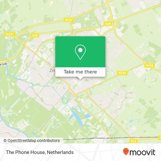 The Phone House map