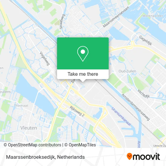Maarssenbroeksedijk map