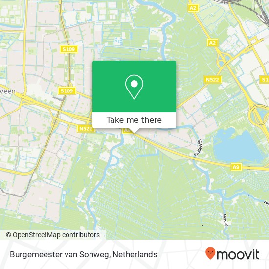 Burgemeester van Sonweg map