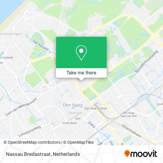 Nassau Bredastraat map