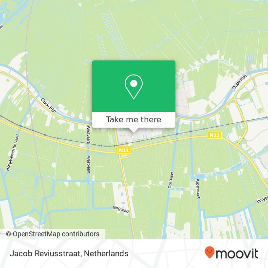 Jacob Reviusstraat map