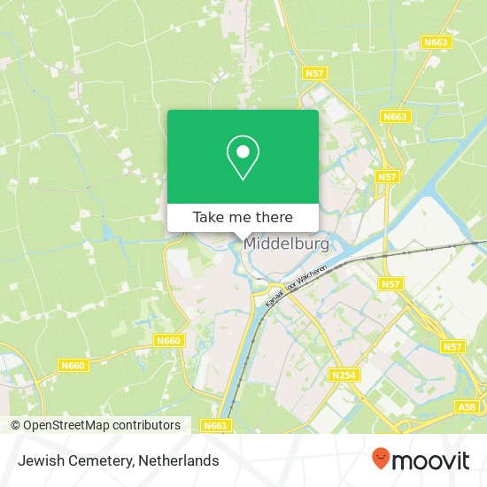 Jewish Cemetery map