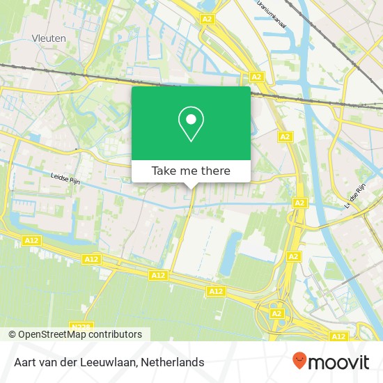 Aart van der Leeuwlaan map