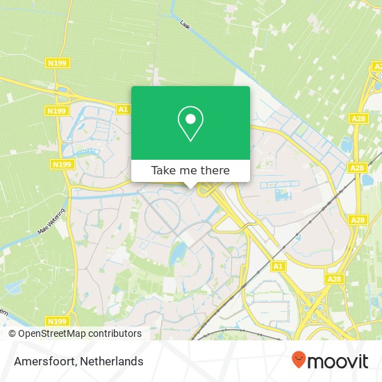 Amersfoort map