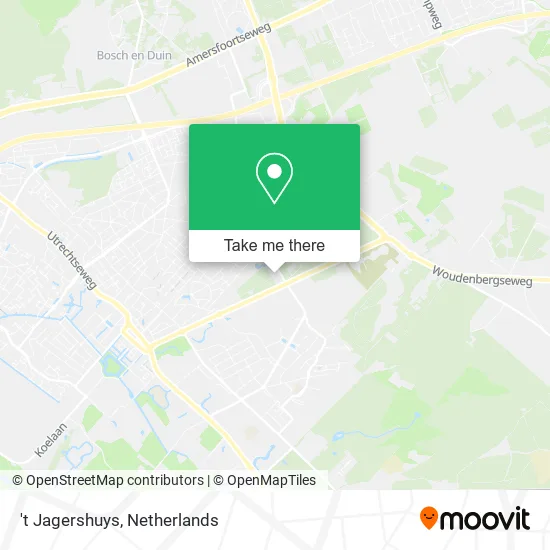 't Jagershuys map