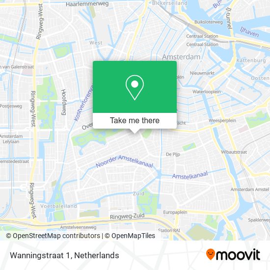 Wanningstraat 1 map