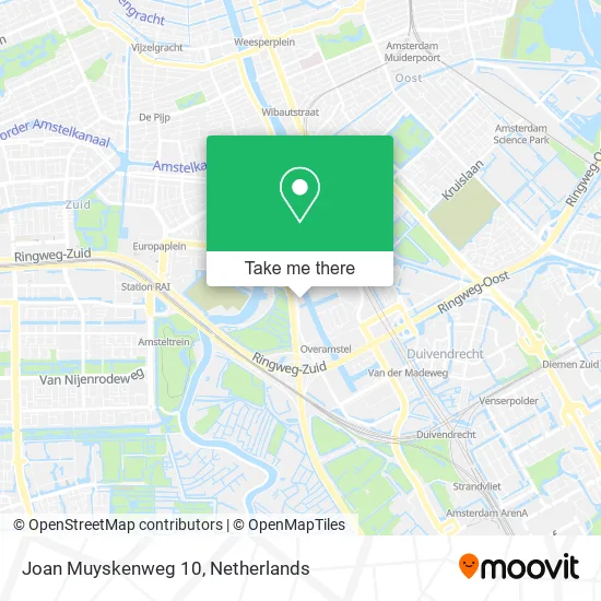 Joan Muyskenweg 10 map