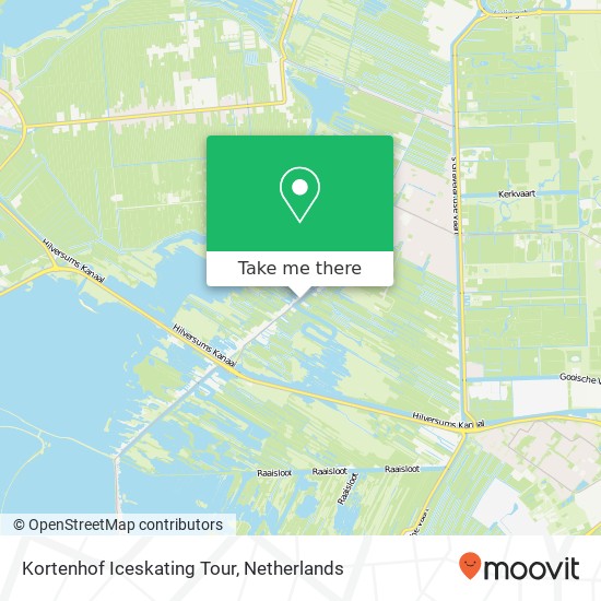 Kortenhof Iceskating Tour map