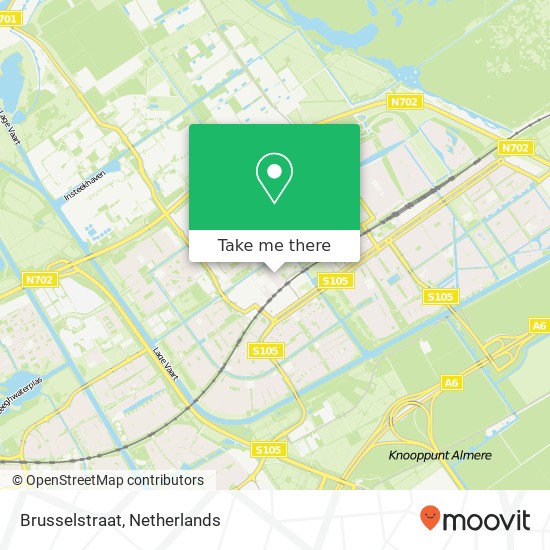 Brusselstraat map