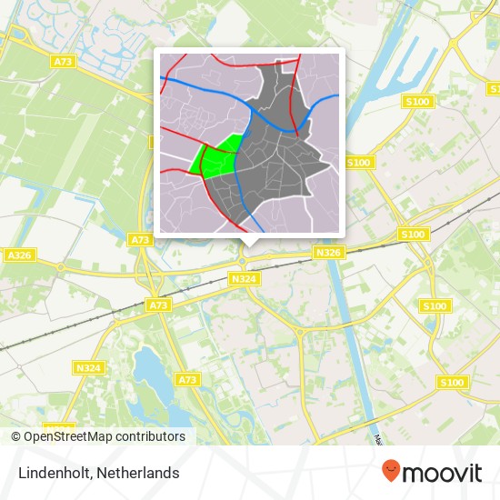 Lindenholt map