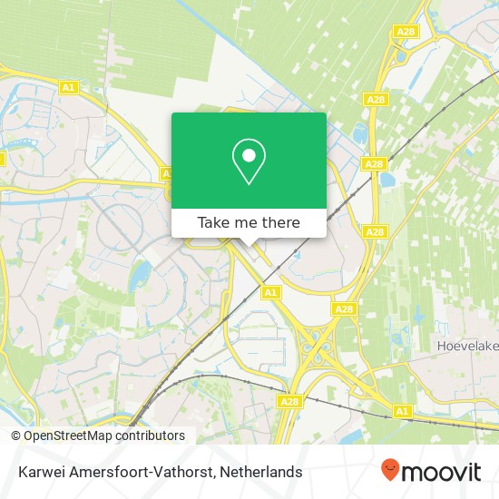 Karwei Amersfoort-Vathorst Karte