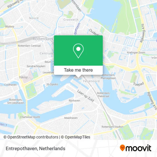 Entrepothaven map