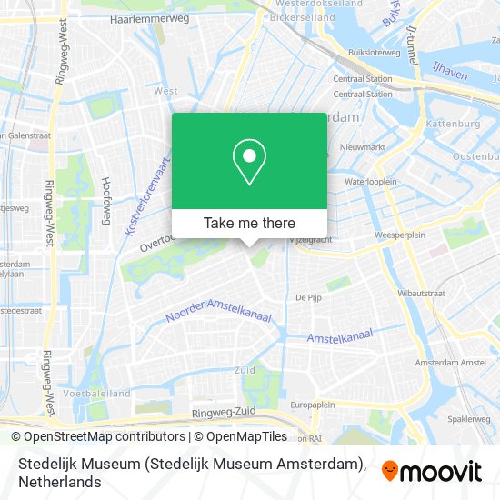 Stedelijk Museum (Stedelijk Museum Amsterdam) Karte