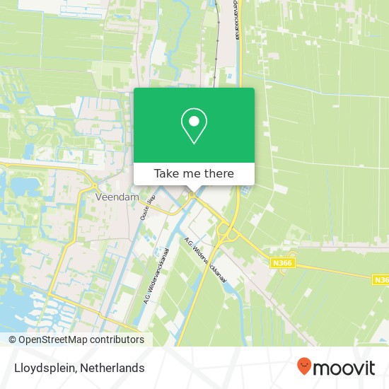 Lloydsplein map