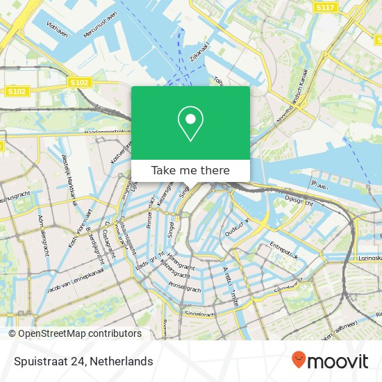 Spuistraat 24 map