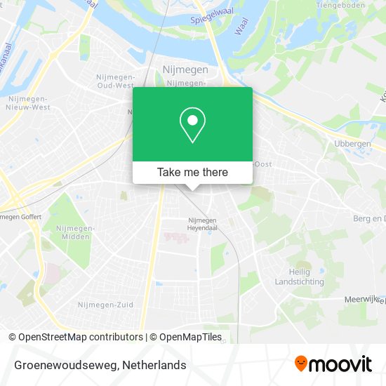 Groenewoudseweg map