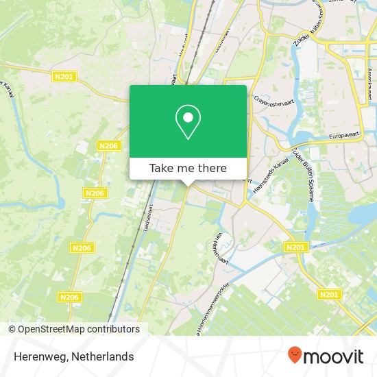 Herenweg map