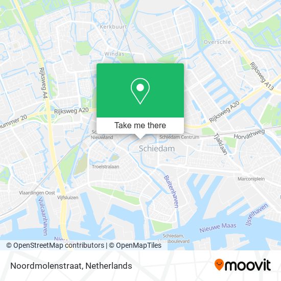 Noordmolenstraat map