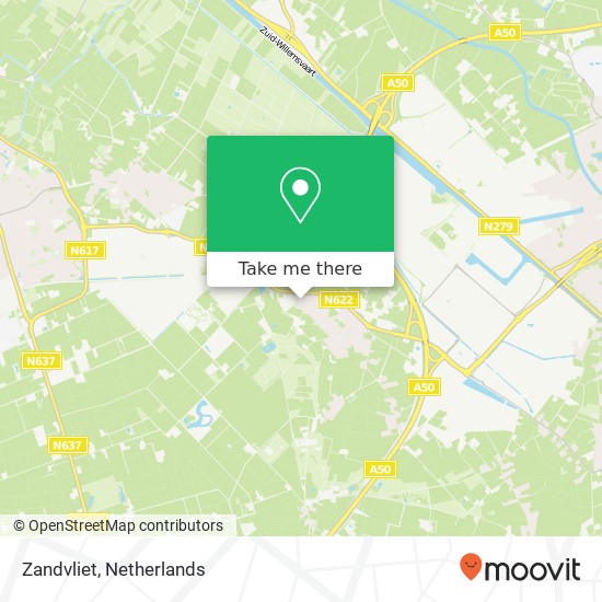 Zandvliet map