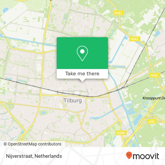 Nijverstraat map