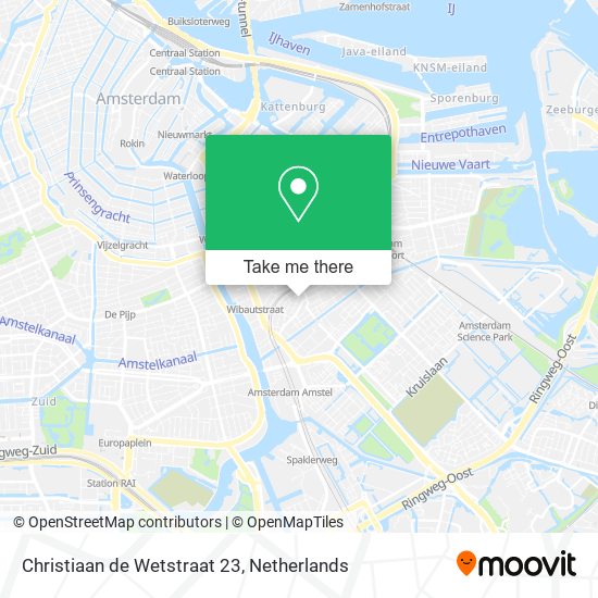 Christiaan de Wetstraat 23 map