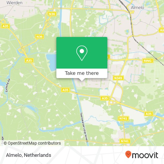 Almelo map