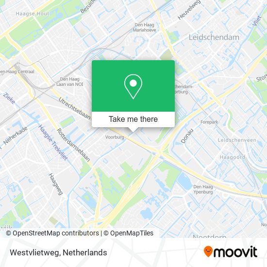 Westvlietweg Karte