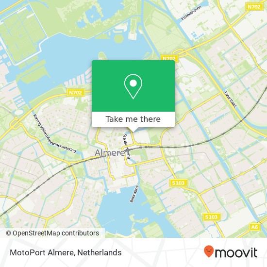 MotoPort Almere map