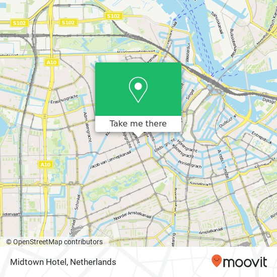 Midtown Hotel map