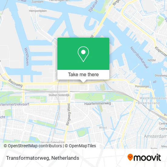 Transformatorweg map