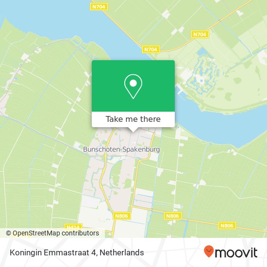 Koningin Emmastraat 4 map