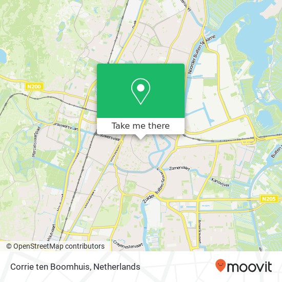 Corrie ten Boomhuis map