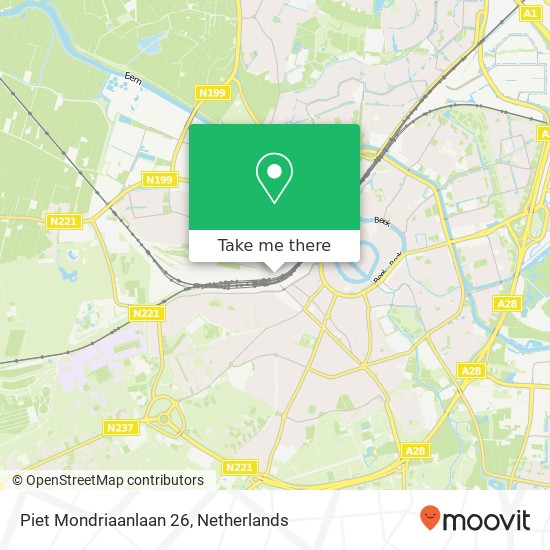 Piet Mondriaanlaan 26 map