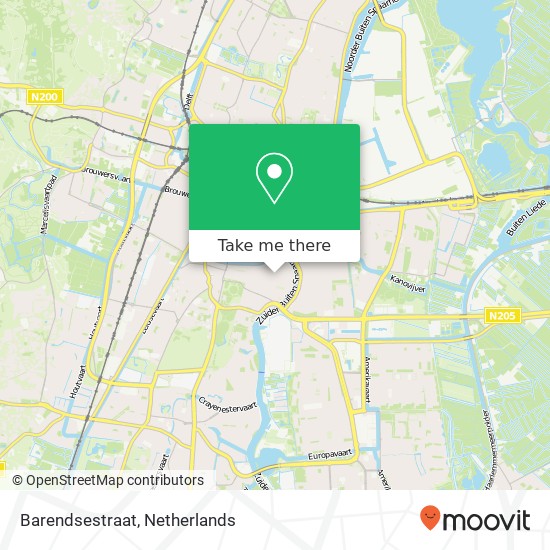 Barendsestraat map