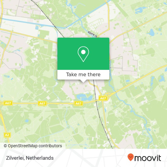 Zilverlei map