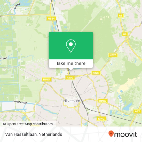 Van Hasseltlaan map