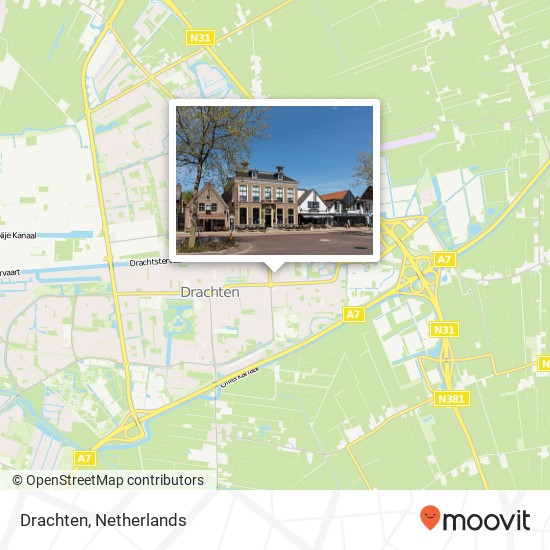 Drachten map