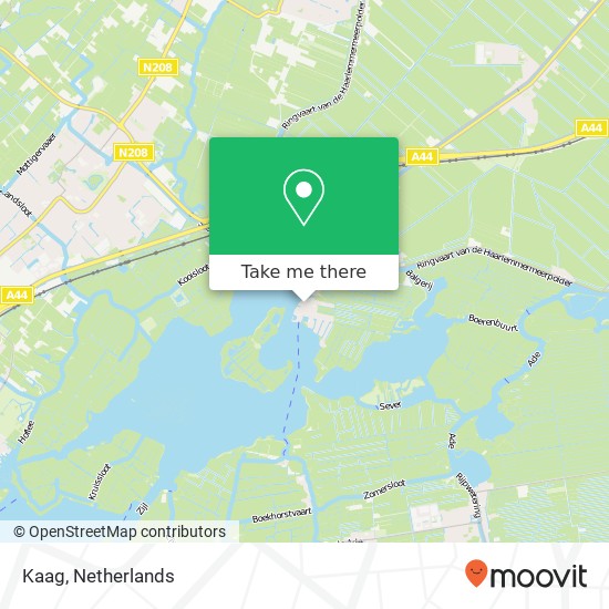 Kaag map