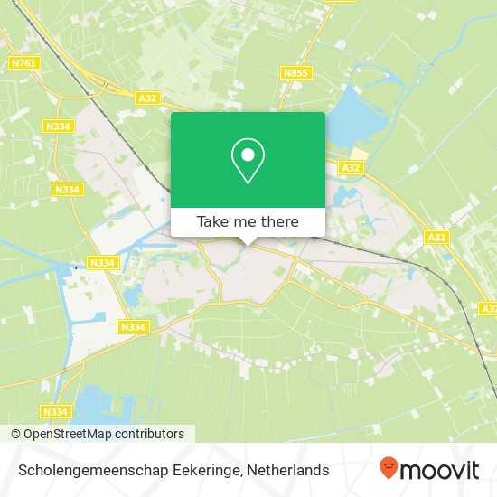 Scholengemeenschap Eekeringe Karte