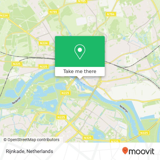 Rijnkade map